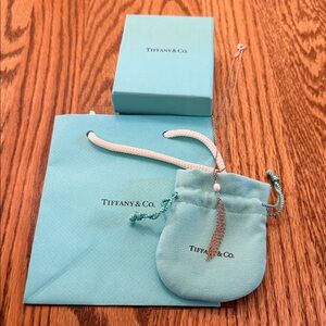 Tiffany & Co. Silver Elsa Peretti Mesh Tassel Pendant Necklace